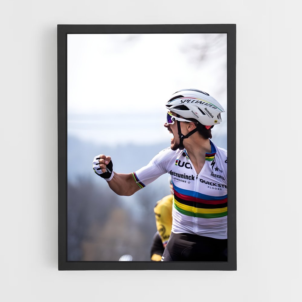 Poster Pédale de Champion – affiche Cyclisme (vue 2)
